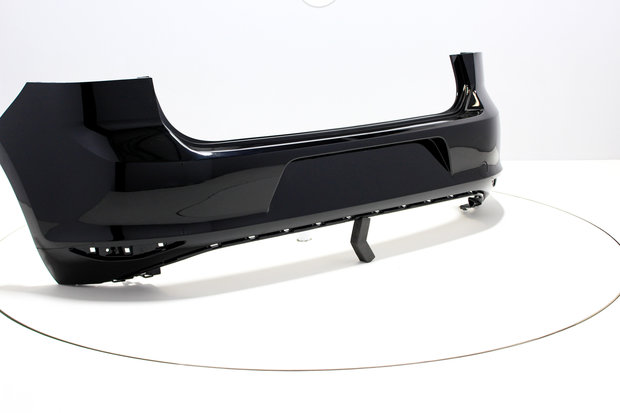 Rear Bumper Volkswagen Golf 7 DEEPBLACK (LC9X)