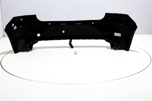 Rear Bumper +PDC Volkswagen Polo 2G DEEPBLACK (LC9X)