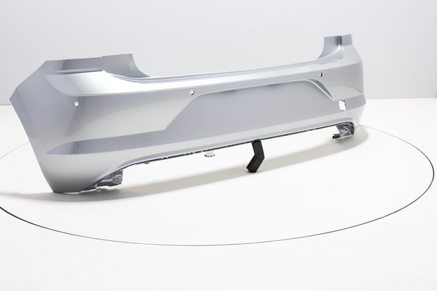 Rear Bumper +PDC Volkswagen Polo 2G REFLEXSILVER (LA7W)