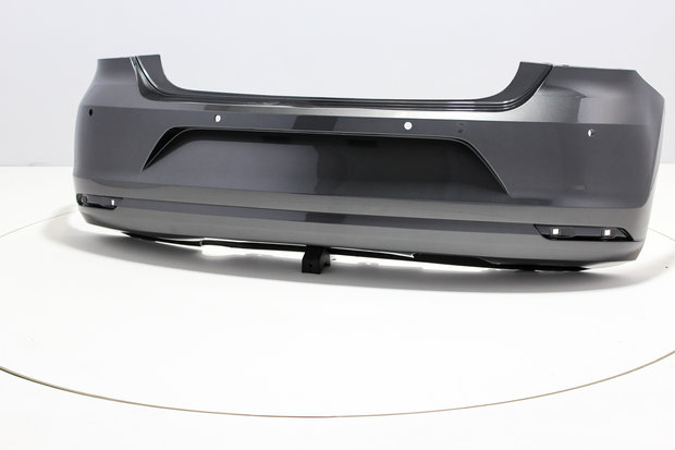 Rear Bumper +PDC Volkswagen Polo 6C PEPPERGREY (LD7R)