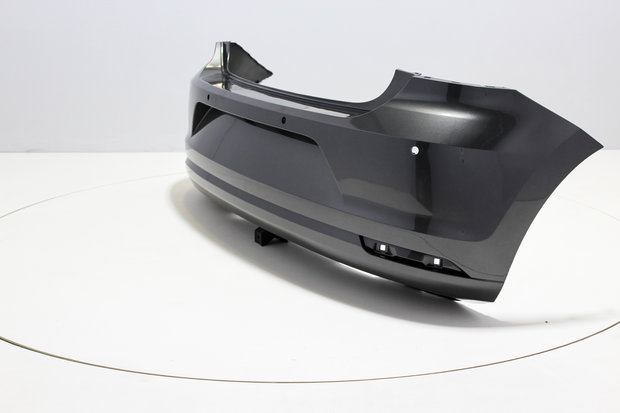 Rear Bumper +PDC Volkswagen Polo 6C PEPPERGREY (LD7R)