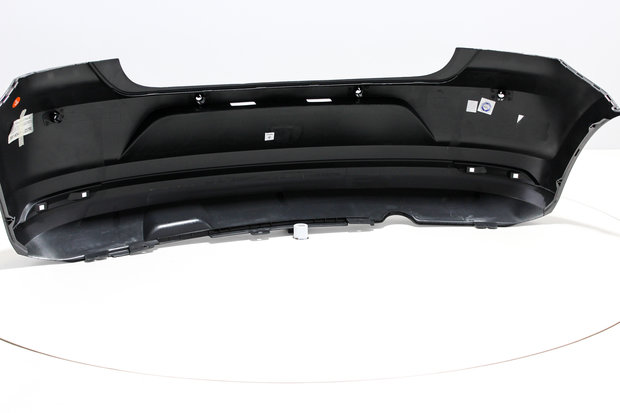 Rear Bumper +PDC Volkswagen Polo 6C PEPPERGREY (LD7R)