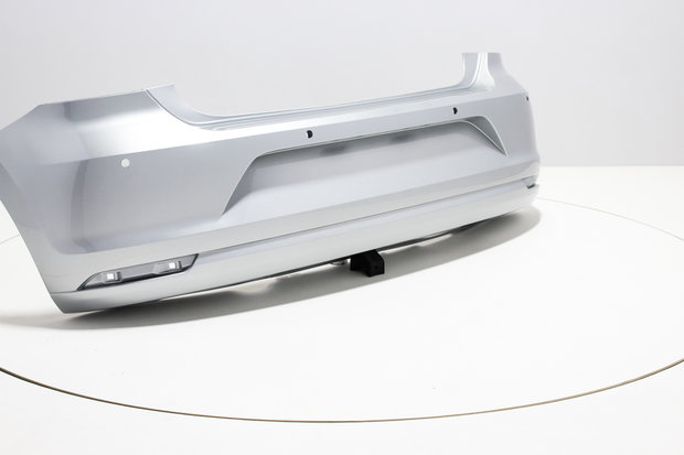 Rear Bumper +PDC Volkswagen Polo 6C REFLEXSILVER (LA7W)