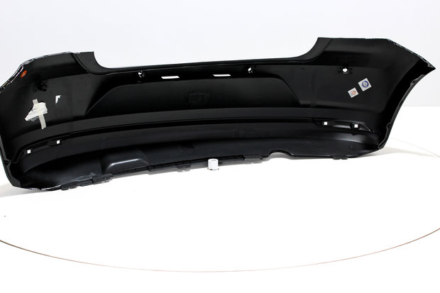 Rear Bumper +PDC Volkswagen Polo 6C DEEPBLACK (LC9X)