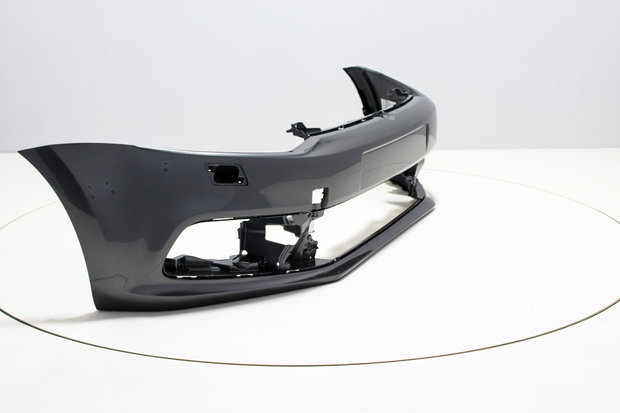 Front Bumper with headlamp washers Volkswagen Polo 6C PEPPERGREY (LD7R)