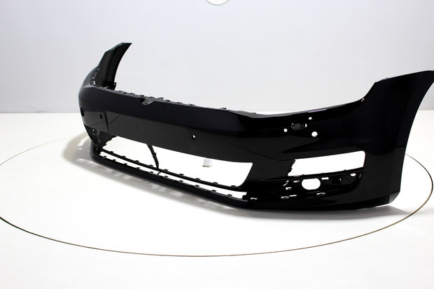 Front Bumper +PDC +Headlampwashers Volkswagen Golf 7 BRILJANTSCHWARZ (L041)