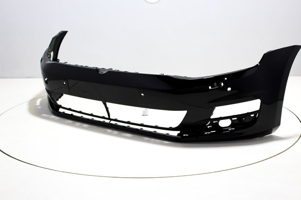 Front Bumper +PDC +Headlampwashers Volkswagen Golf 7 BRILJANTSCHWARZ (L041)