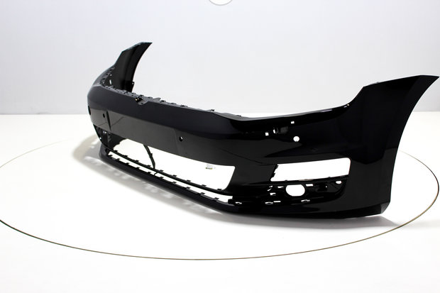 Front Bumper +PDC +Headlampwashers Volkswagen Golf 7 DEEPBLACK (LC9X)