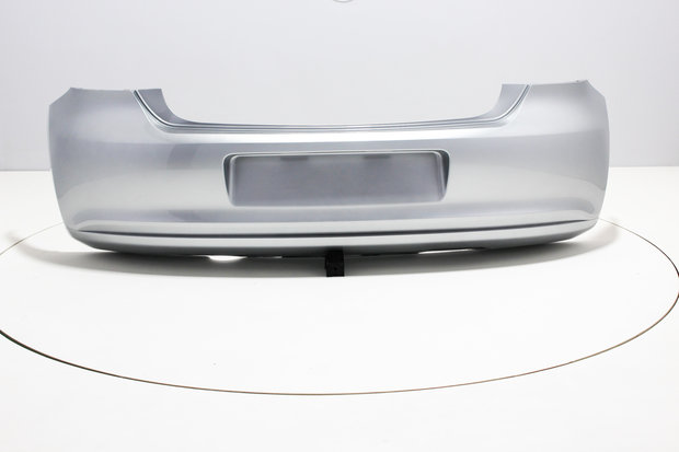 Rear Bumper Volkswagen Polo 6R REFLEXSILVER (LA7W)