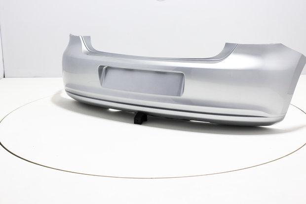 Rear Bumper Volkswagen Polo 6R REFLEXSILVER (LA7W)