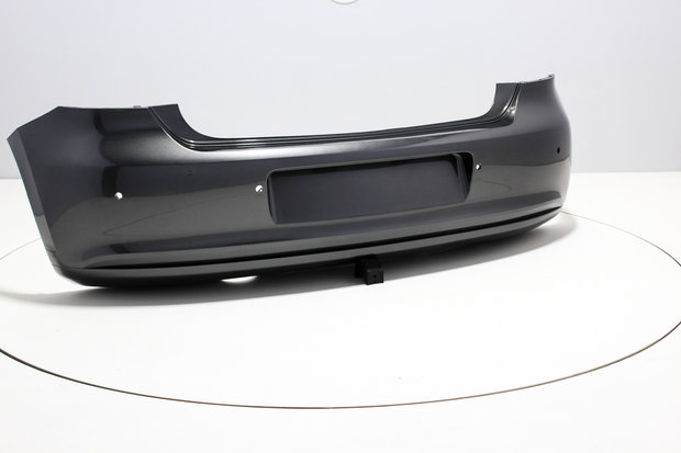 Rear Bumper +PDC Volkswagen Polo 6R PEPPERGREY (LD7R)