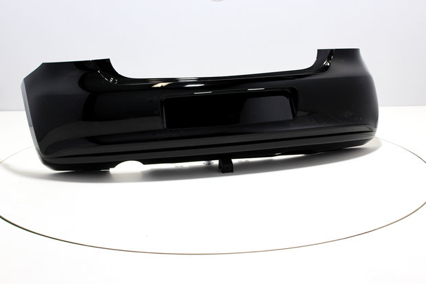 Paraurti posteriore +foro di scarico Volkswagen Polo 6R DEEPBLACK (LC9X)