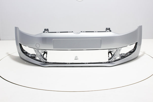 Front Bumper Volkswagen Polo 6R REFLEXSILVER (LA7W)