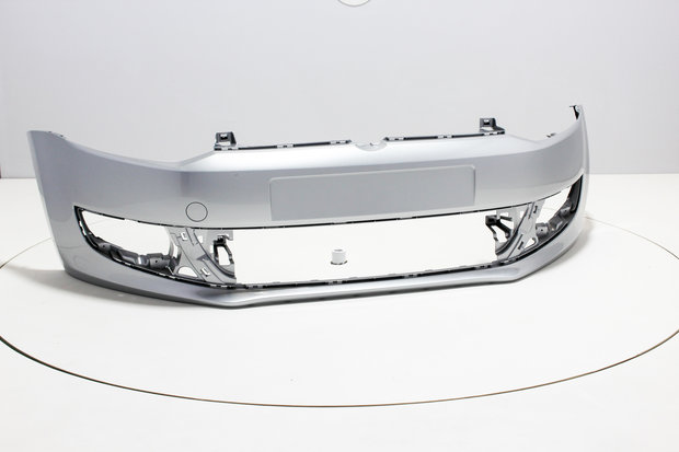 Front Bumper Volkswagen Polo 6R REFLEXSILVER (LA7W)