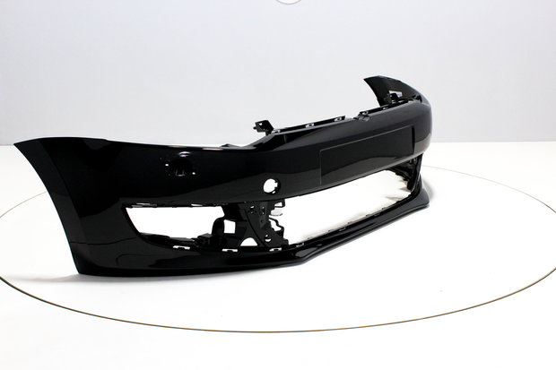 Front Bumper with headlamp washers Volkswagen Polo 6R BRILJANTSCHWARZ (L041)