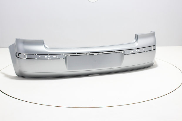 Rear Bumper Volkswagen Polo 9N/9N3 REFLEXSILVER (LA7W)