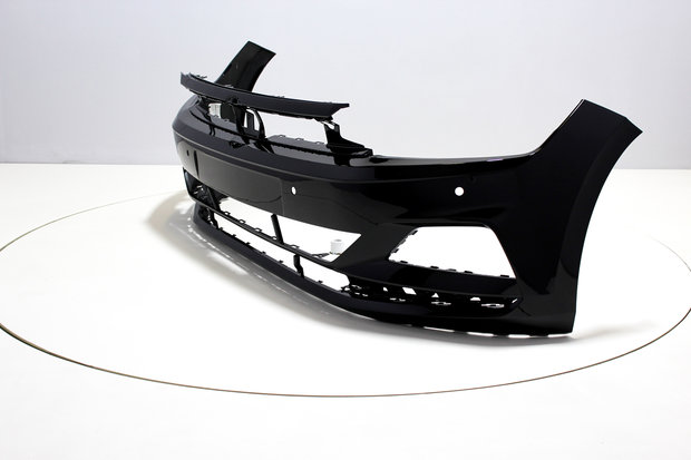 Front Bumper +PDC Volkswagen Polo 2G BRILJANTSCHWARZ (L041)