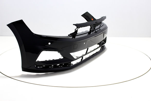 Front Bumper +PDC Volkswagen Polo 2G BRILJANTSCHWARZ (L041)