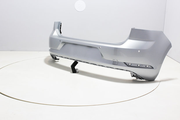 Rear Bumper +PDC Volkswagen Golf 7 REFLEXSILVER (LA7W)