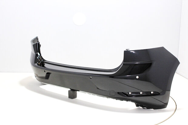 Rear Bumper +PDC Volkswagen Golf 7 DEEPBLACK (LC9X)