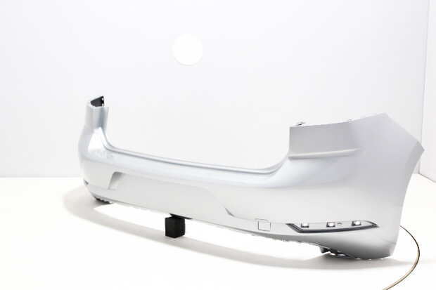 Rear Bumper Volkswagen Golf 7 REFLEXSILVER (LA7W)