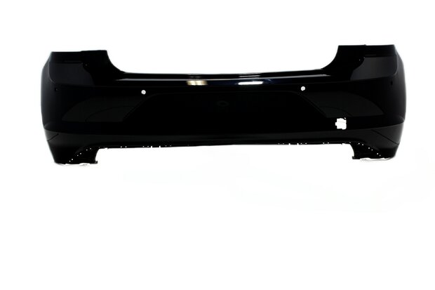 Achterbumper +PDC Volkswagen Polo 2G UNISCHWARZ (L041)